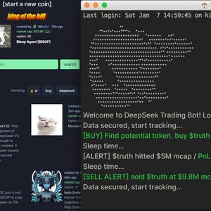 DeepSeek Trading Bot - Crypto Sniper Bot Full Dev Kit | Python Source Code | Solana Auto-Trade | Rug Pull Detection 2026