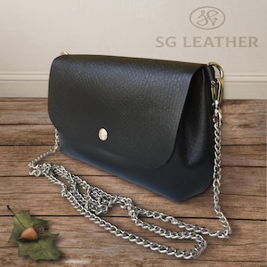 Leather Saddle Bag, Small Crossbody Bag, Shoulder Leather Bag Perfect for Women Ladies, Mini Messenger Bag, Personalized Gift for Her