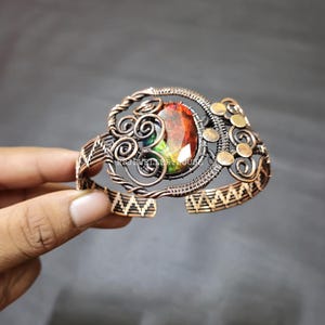 アンモライト 化石 ジオード パワーストーン ammolite クリスタル ペア アンモライト 化石 ジオード パワーストーン ammolite