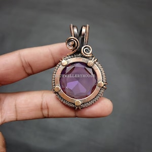 アメジストペンダント アメジストペンダント - Etsy 日本