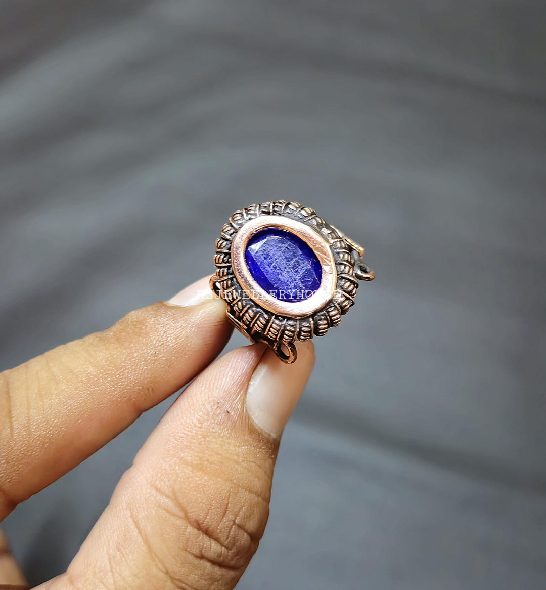 Bague Fantaisie Bague Perle Femme Bague réglable doré avec une perle en verre Mi