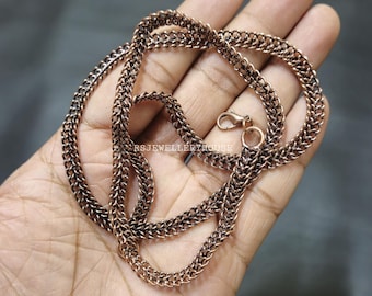 Top Quality Copper Chains Necklace Adjustable Chain Snake Copper Chains for Gift Handmade Copper Chain Pure Copper Chain Unisex Copper Chain