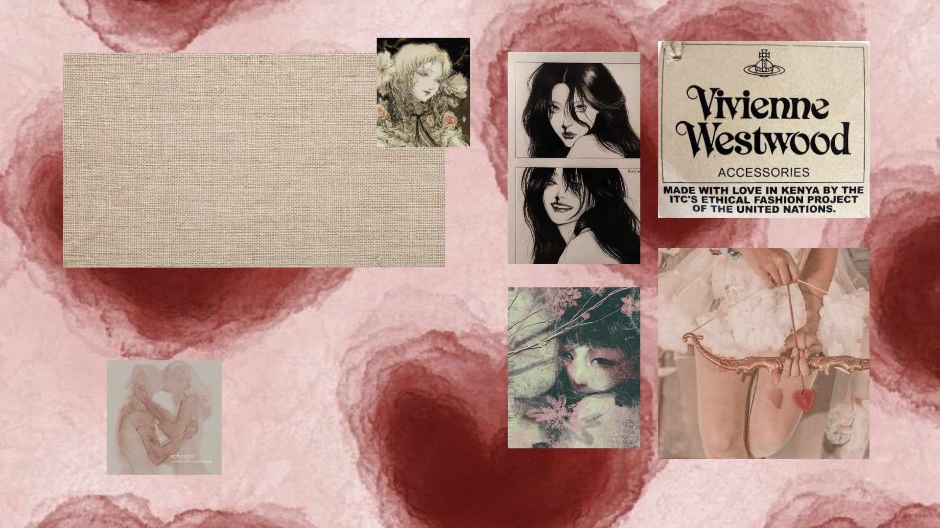 Laptop/pc Wallpaper Coquette Balletcore… Aesthetic - Etsy