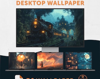 Fondo de pantalla de Studio Ghibli Lo-Fi: Anime 4K (Descarga digital)