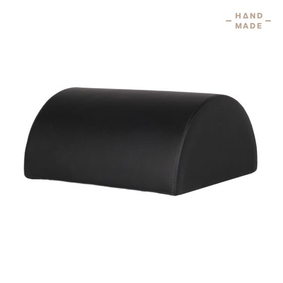 Handmade Pilates Arc Barrel: Faux Leather Spine Corrector