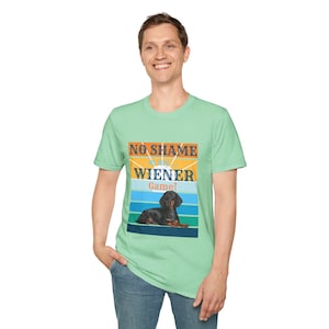 Keine Schande in meinem Wiener Spiel Doxie Shirt Wiener Hund Weiner Hundeshirt Lustiges Geschenk für Dackel-Liebhaber Dackel Shirt Doxie Hund Shirt
