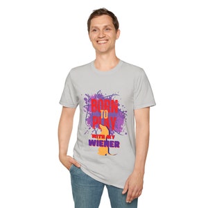 Geboren, um mit meinem Dackel-T-Shirt, Doxie-Shirt zu spielen