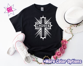 Chosen Shirt, Chosen 1 Peter 2:9 Shirt, Christian Women Shirt, Trendy Religious Tee, Bible Verse Tee, Gift for Religious Mom