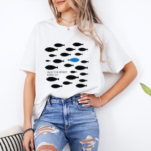 Called To Be Different Shirt, Religious Shirt, Christian Vintage Streetwear, Love Like Jesus Tee, Inspirational Clothing, Chosen Shirt