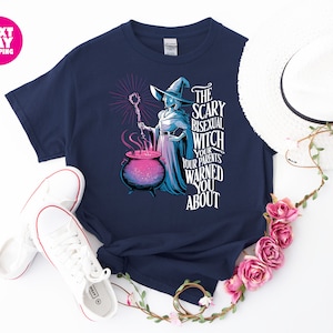 The Scary bisexual witch your parents warned you Shirt, bisexual shirt, Sarcastic Bi Shirt, bi pride shirts