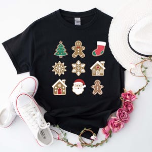 Christmas Gingerbread Shirt, Cute Christmas Shirt, Gingerbread Man Shirt, Holiday Shirt, Winter Shirt, Gift For Baker Christmas