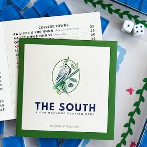 Carta Divertida de Mahjong do Sul