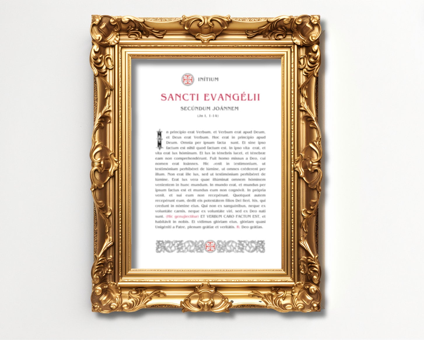 Latin Mass Last Gospel Printable Prayer Traditional Latin Mass Printable Pdf Download - Etsy