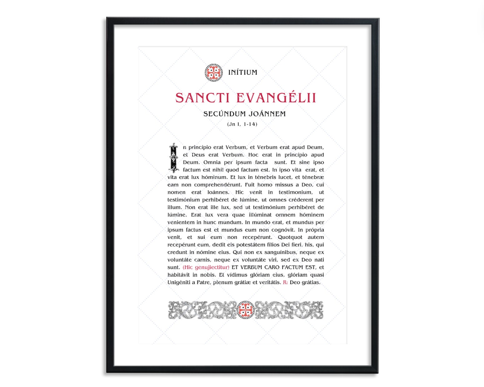 Latin Mass Last Gospel Printable Prayer Traditional Latin Mass Printable Pdf Download - Etsy