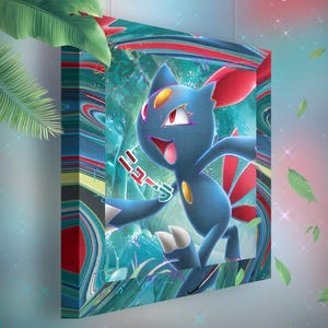 Farfuret • Toile Pokémon • Idée de cadeau Art