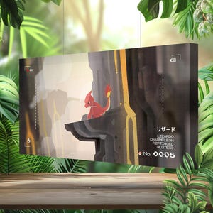 Glutexo • Pokémon-Leinwand • Geschenkidee Kunst