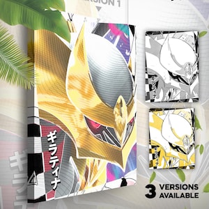 Giratina • Toile Pokémon • 3 versions disponibles • Idée de cadeau Art