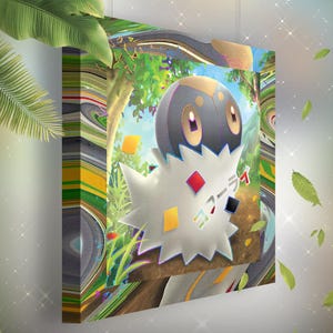 Pérégrain • Toile Pokémon • Idée de cadeau Art