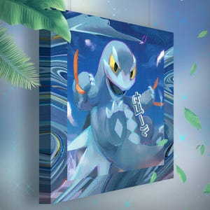 Cryodo • Toile Pokémon • Idée de cadeau Art