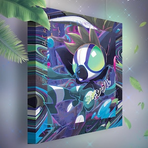 Tag-Tag • Toile Pokémon • Idée de cadeau Art