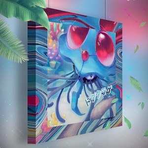 Tentacruel • Toile Pokémon • Idée de cadeau Art