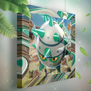 Grindur • Toile Pokémon • Idée de cadeau Art