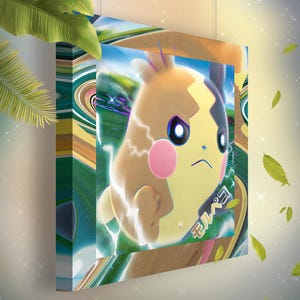 Morpeko • Toile Pokémon • Idée de cadeau Art
