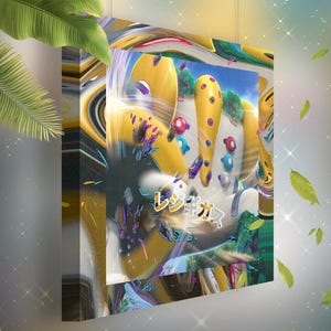 Regigigas • Toile Pokémon • Idée de cadeau Art