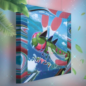 Yanmega • Toile Pokémon • Idée de cadeau Art