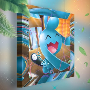 Okéoké • Toile Pokémon • Idée de cadeau Art