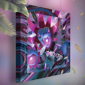 Trioxhydre • Toile Pokémon • Idée de cadeau Art