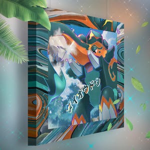 Pachyradjah • Toile Pokémon • Idée de cadeau Art