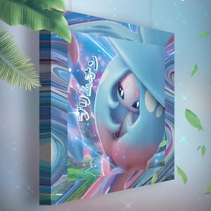 Sorcilence • Toile Pokémon • Idée de cadeau Art