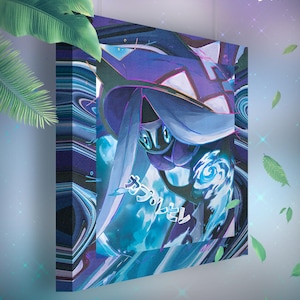 Tokopisco • Toile Pokémon • Idée de cadeau Art