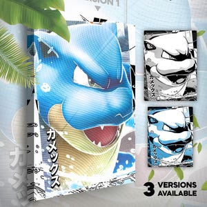 Blastoise • Tela Pokémon • 3 versões disponíveis • Ideia de presente Arte