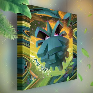 Pomdepik • Toile Pokémon • Idée de cadeau Art
