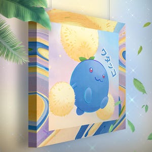 Cotovol • Toile Pokémon • Idée de cadeau Art