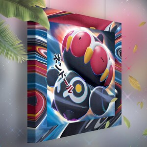 Kaorine • Toile Pokémon • Idée de cadeau Art
