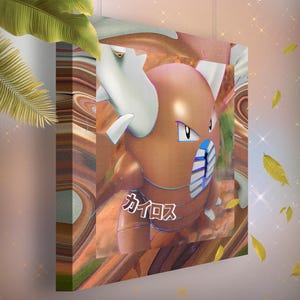 Scarabrute • Toile Pokémon • Idée de cadeau Art