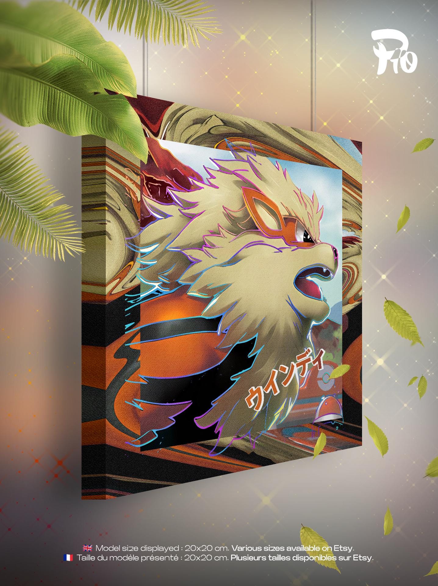 Arkani • Pokémon-Leinwand • Geschenkidee