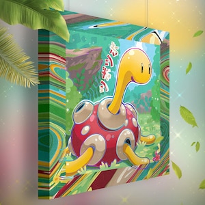 Caratroc • Toile Pokémon • Idée de cadeau Art