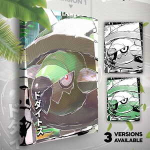 Torterra • Pokémon Canvas • 3 versies beschikbaar • Geschenkidee Kunst