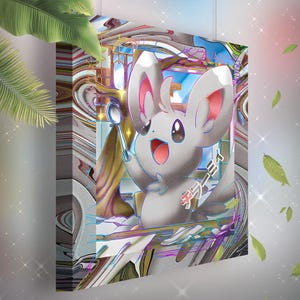 Chinchidou • Toile Pokémon • Idée de cadeau Art