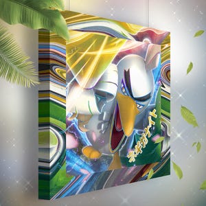 Sirfetch'd • Tela Pokémon • Idea regalo