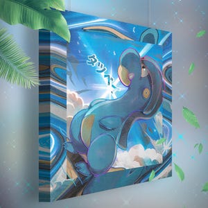 Draby • Toile Pokémon • Idée de cadeau Art