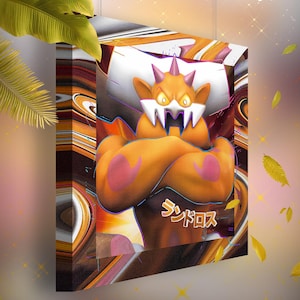 Démétéros • Toile Pokémon • Idée de cadeau Art