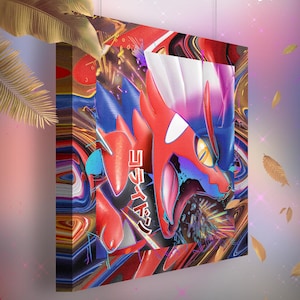 Koraidon • Toile Pokémon • Idée de cadeau Art