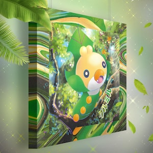 Larveyette • Toile Pokémon • Idée de cadeau Art
