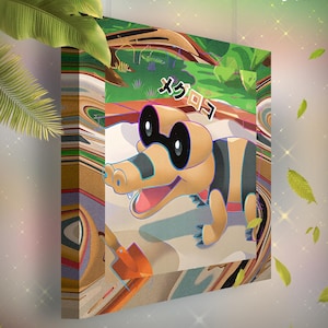 Mascaïman • Toile Pokémon • Idée de cadeau Art