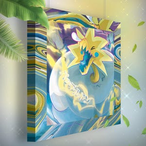 Galvagla • Toile Pokémon • Idée de cadeau Art